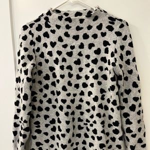 Heart sweater- perfect condition!